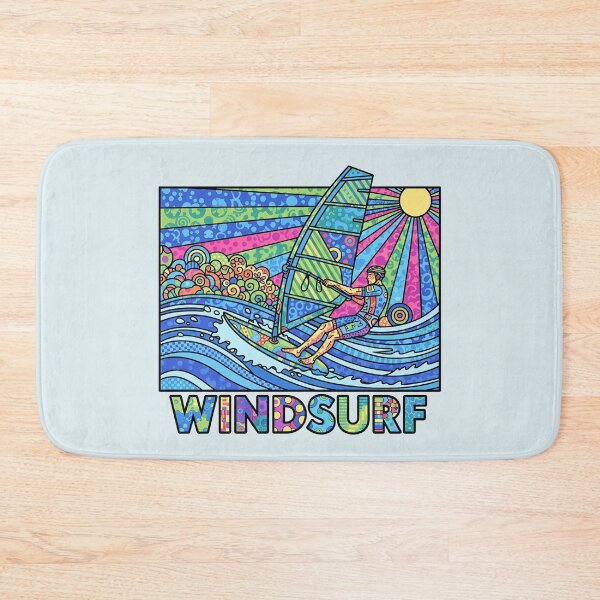 Item preview, "Windsurf" Psychedelic Pattern Art designed and sold by KiwiRider.