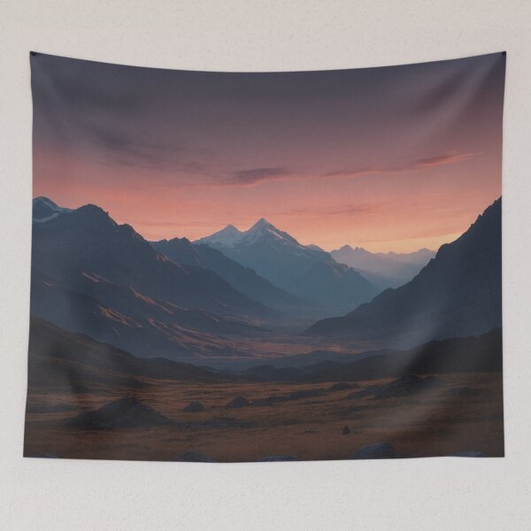 Item preview, Vast Valley Floor Leading to Snowy Summit designed and sold by REPTISLAV.