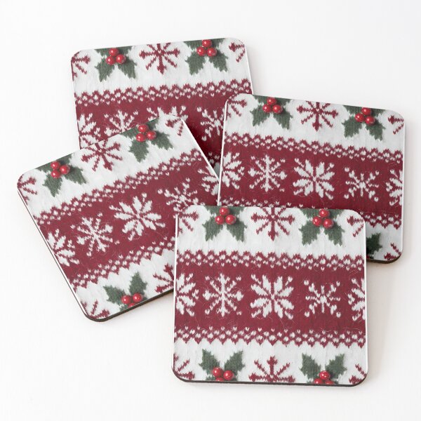 Item preview, Christmas theme, Knitted Fabric-look Texture, White Background (image size 8320x12480) designed and sold by Digital-Davinci.