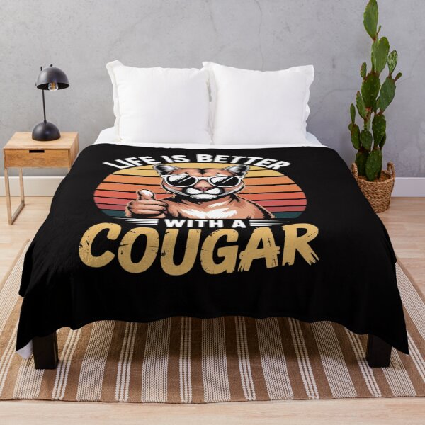 Item preview, Life Is Better With A COUGAR COUGARS designed and sold by OlafLica.