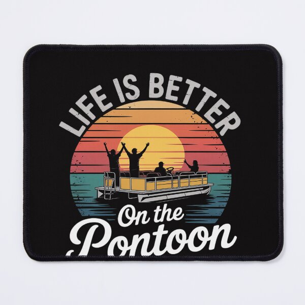 Item preview, Life Is Better On The Pontoon Boat Boating Lake Gift designed and sold by OlafLica.
