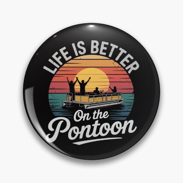 Item preview, Life Is Better On The Pontoon Boat Boating Lake Gift designed and sold by OlafLica.