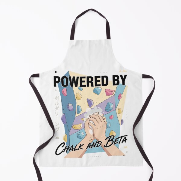 Item preview, Powered By Chalk And Beta Bouldering Climbing designed and sold by LuminOrb.