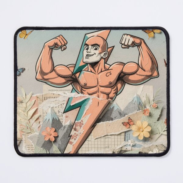 Item preview, Retro Electric Bolt Cartoon for Engineers designed and sold by HappySproutArt.
