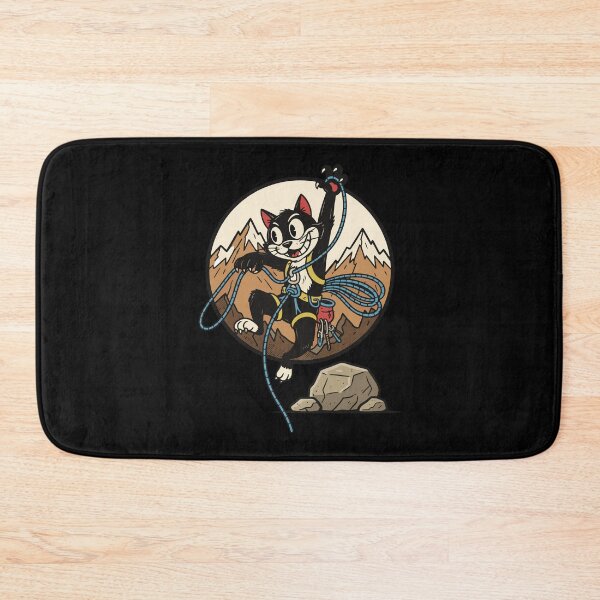 Item preview, Funny Cat Rock Climbing Adventure Design designed and sold by LuminOrb.