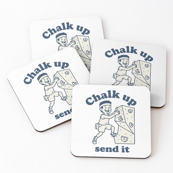 Item preview, Chalk Up Send It Rock Climbing Fun Adventure designed and sold by LuminOrb.