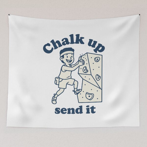 Item preview, Chalk Up Send It Rock Climbing Fun Adventure designed and sold by LuminOrb.
