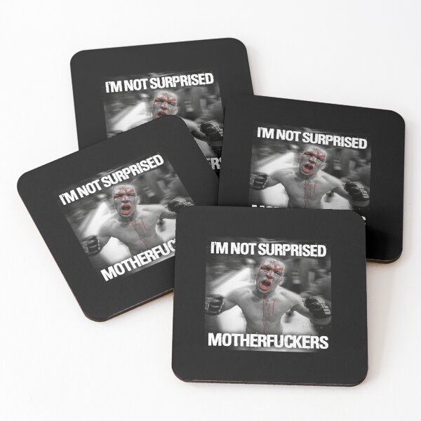 Item preview, Nate Diaz Not Surprised Motherfuckers designed and sold by NatalieBDesigns.
