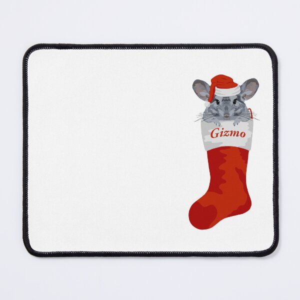 Item preview, Christmas stocking - chinchilla - personalised - Gizmo designed and sold by GeoCreate.