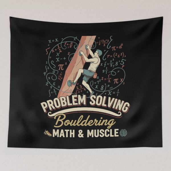 Item preview, Bouldering Math & Muscle Problem Solving Climb designed and sold by LuminOrb.