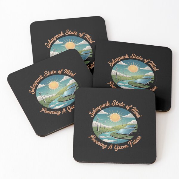 Item preview, Solarpunk State of Mind – Renewable Energy & Nature designed and sold by GasVille.
