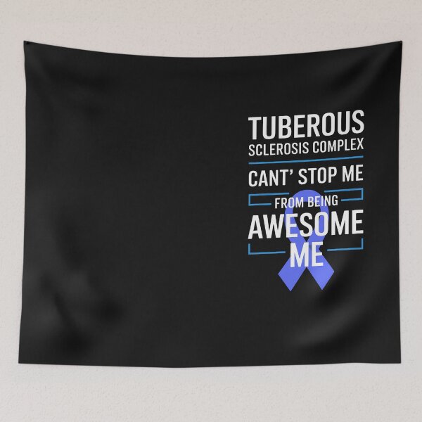 Item preview, Tuberous Sclerosis Complex TSC Awareness Cute Ribbon designed and sold by Hofersofer.