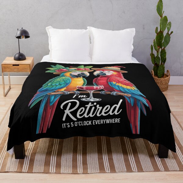 Item preview, Funny Retirement I'm retired It's 5 O'clock Everywhere Tank Top designed and sold by TiredPack.