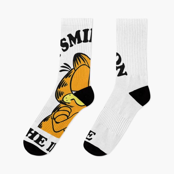 Item preview, Garfield - I'm Smiling On The Inside, Sarcastic Quote  designed and sold by dawemorelyr.