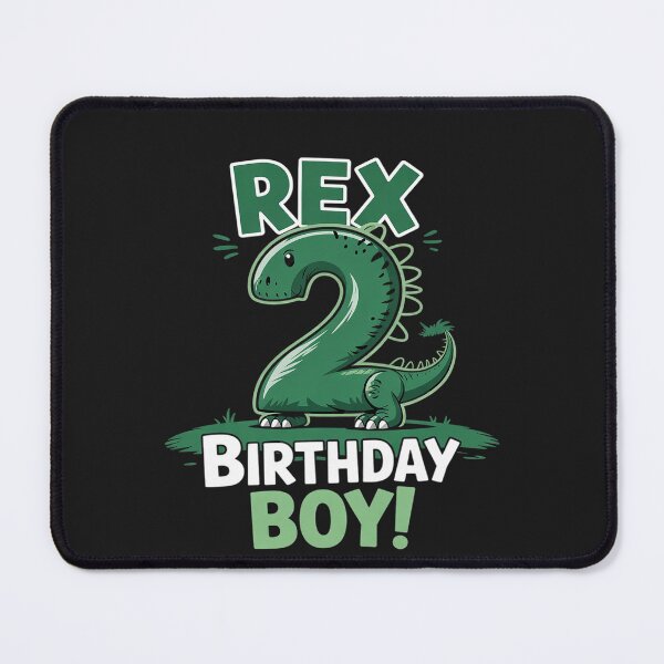 Item preview, Two Rex 2nd Birthday Second Dinosaur 2 Year Old designed and sold by Hofersofer.