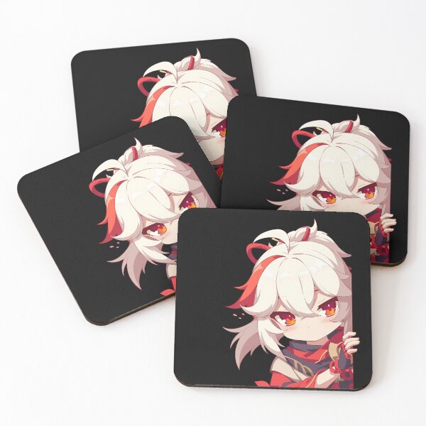 Item preview, Kazuha Genshin Impact Game Anime Chibi Kawaii Peeker designed and sold by HumbertoValveno.