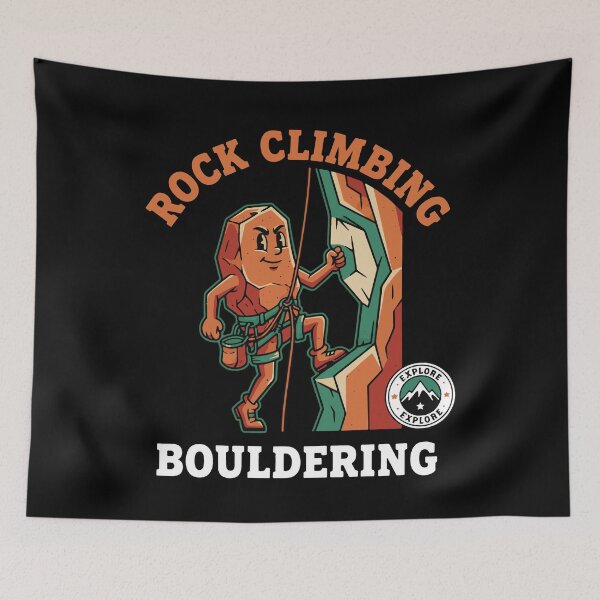 Item preview, Rock Climbing Bouldering Adventure Fun designed and sold by LuminOrb.