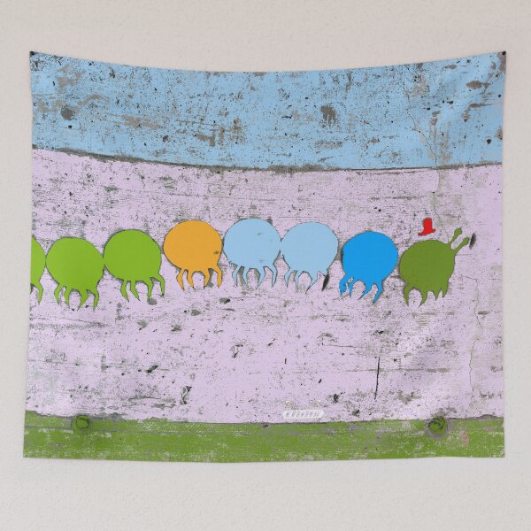 Item preview, Tatzelwurm – Colored Stencil / Swiss Artwork Photography designed and sold by Raphael Wolf.
