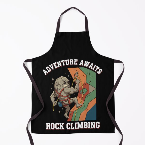 Item preview, Adventure Awaits Rock Climbing Fun Art designed and sold by LuminOrb.