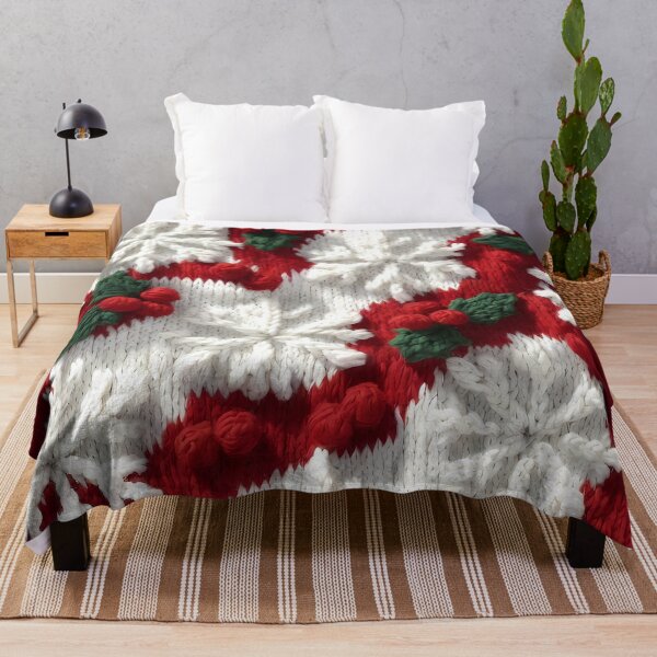 Item preview, Christmas theme, Knitted Fabric-look Texture, White Background (image size 8320x12480) designed and sold by Digital-Davinci.