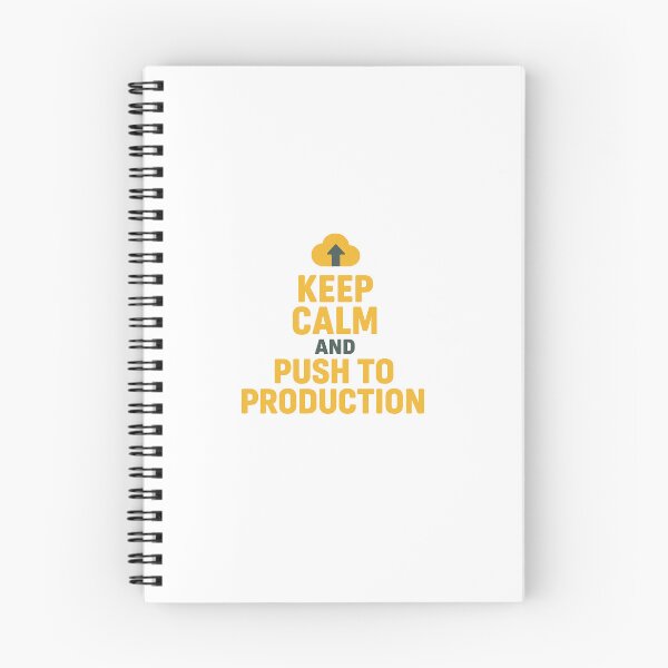 Item preview, Keep calm and push to production 2 designed and sold by Programming Jokes.