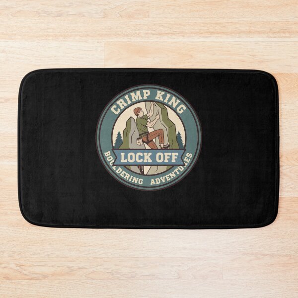 Item preview, Crimp King Lock Off Bouldering Adventures Fun designed and sold by LuminOrb.
