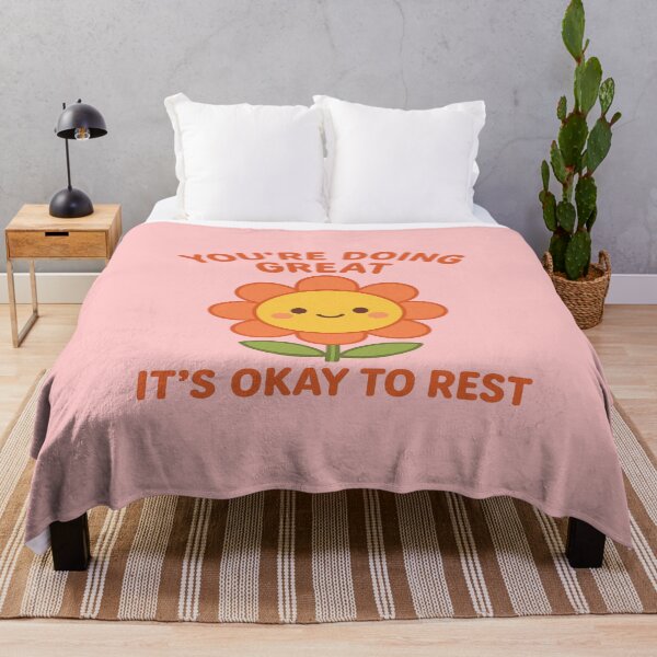 Item preview, You’re Doing Great – Cute Flower Positive Affirmation Design designed and sold by VinCut.