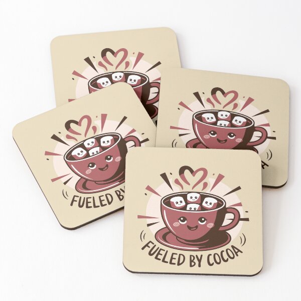 Item preview, Fueled By Cocoa Hot Chocolate Christmas designed and sold by WeranovDesign.