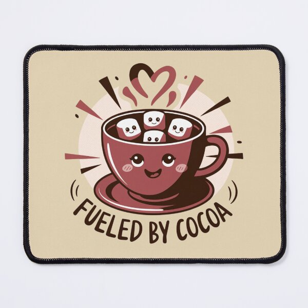 Item preview, Fueled By Cocoa Hot Chocolate Christmas designed and sold by WeranovDesign.