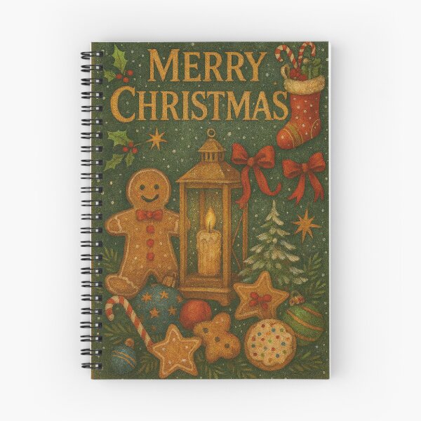Item preview, Vintage Christmas Gingerbread Man Lantern Retro designed and sold by Lyvion design.