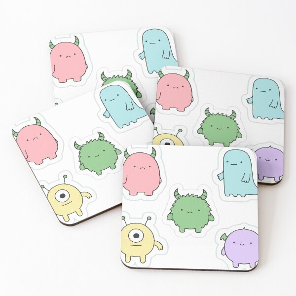 Item preview, monster cute sticker designed and sold by reazdrain.