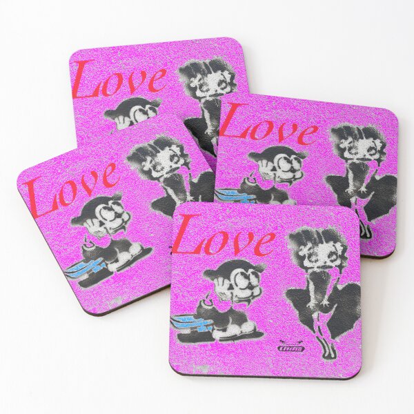Item preview, Love – Stencil with retro charm / Swiss Artwork Photography designed and sold by Raphael Wolf.