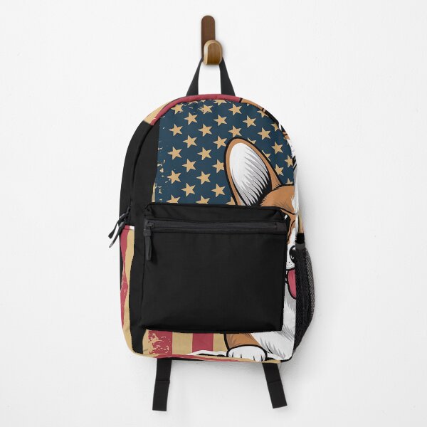 Item preview, USA Flag Corgi Dad Fathers Day designed and sold by Hofersofer.