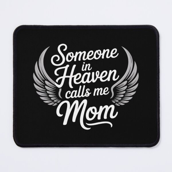 Item preview, Someone in Heaven Calls Me Mom designed and sold by DetroitMug.