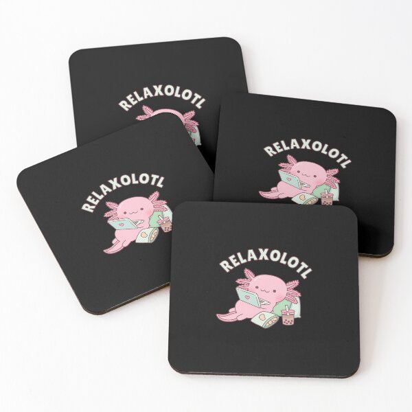 Item preview, Relaxs A Lot Axolotl Pun designed and sold by Cynthia Smith.