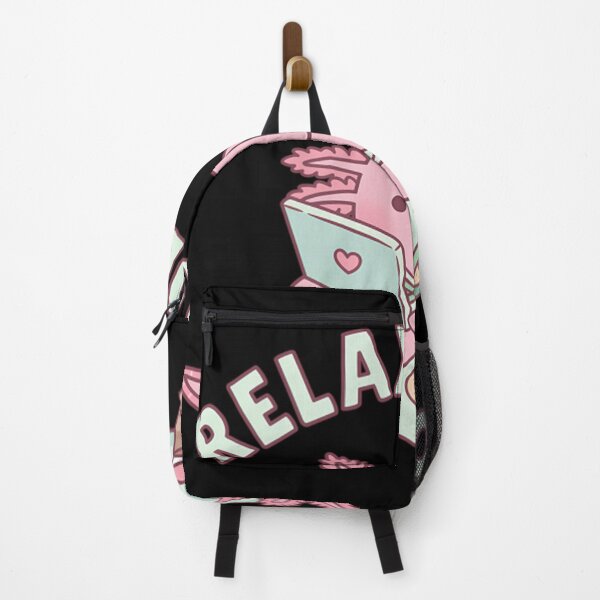 Item preview, Relaxs A Lot Axolotl Pun designed and sold by Cynthia Smith.
