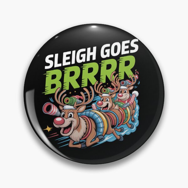 Item preview, Sleigh goes brrrr designed and sold by DreamOnShirts.
