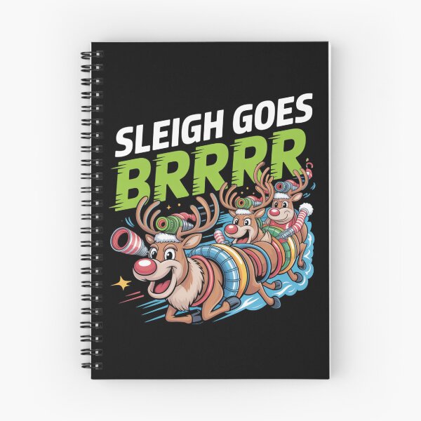 Item preview, Sleigh goes brrrr designed and sold by DreamOnShirts.