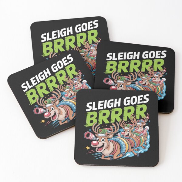 Item preview, Sleigh goes brrrr designed and sold by DreamOnShirts.