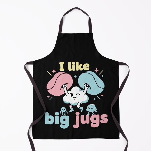 Item preview, I Like Big Jugs Climbing Humor Design designed and sold by LuminOrb.