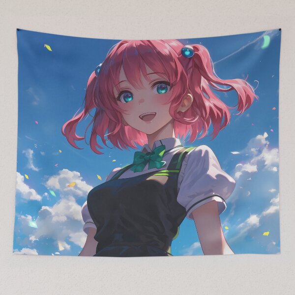 Item preview, Kurosaki Mea To Love Ru Anime Girl Waifu Sky Confetti Joy Bright Energy designed and sold by HumbertoValveno.