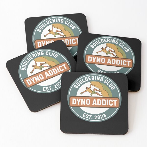 Item preview, Bouldering Club Dyno Addict Est. 2023 designed and sold by LuminOrb.