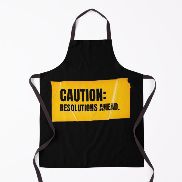 Item preview, Caution: Resolutions Ahead. designed and sold by Wow.Monique.