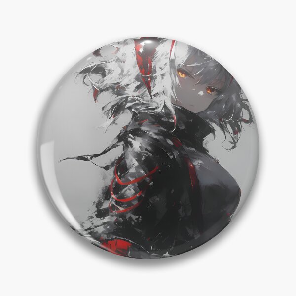 Item preview, W Arknights Prelude Dawn Game Girl Waifu Dark Smoke Chaos Red Eyes Fearless designed and sold by HumbertoValveno.