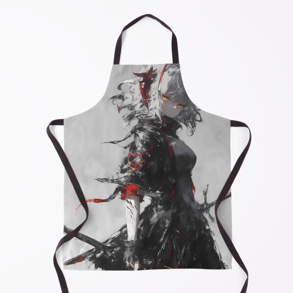 Item preview, W Arknights Prelude Dawn Game Girl Waifu Dark Smoke Chaos Red Eyes Fearless designed and sold by HumbertoValveno.