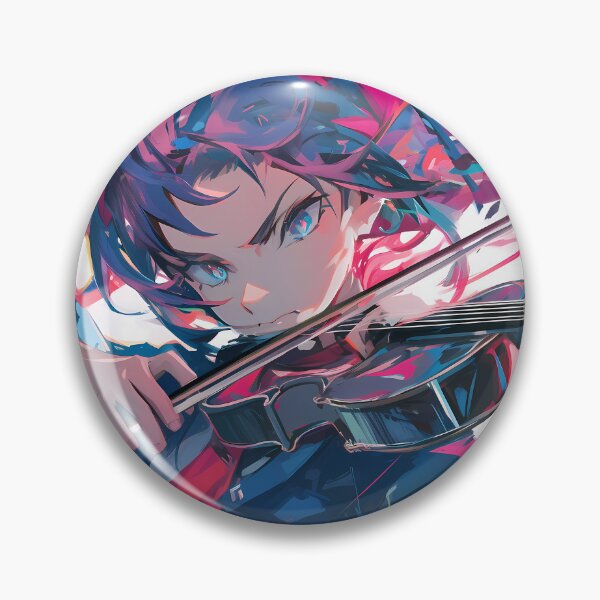 Item preview, Kana Arima Oshi No Ko Anime Girl Waifu Violin Colors Energy Passion Stage designed and sold by HumbertoValveno.