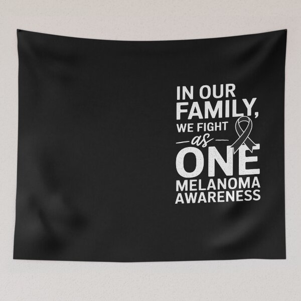 Item preview, We Fight As One Skin Cancer Melanoma Cancer Awareness Month 46 designed and sold by Hofersofer.