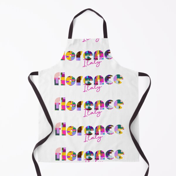 Item preview, Florence, Italy, Vibrant Abstract City Typography Art designed and sold by Wanderful-roads.