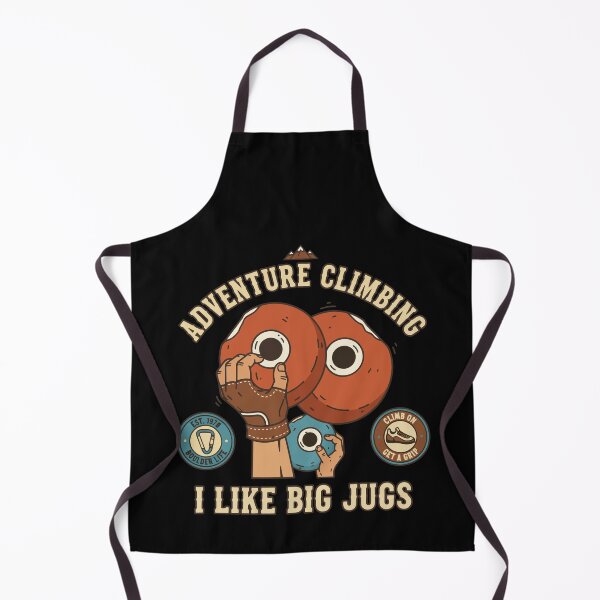 Item preview, Adventure Climbing I Like Big Jugs Rock designed and sold by LuminOrb.