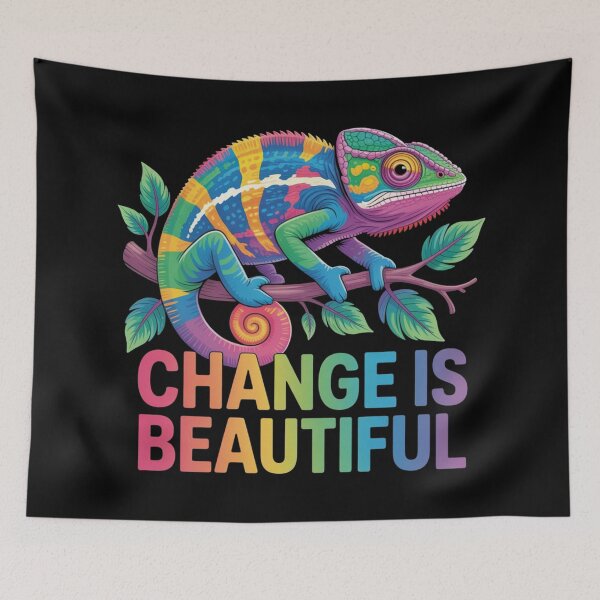 Item preview, Change is beautiful designed and sold by DreamOnShirts.